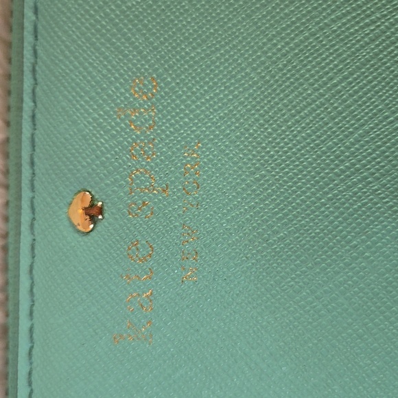 Kate Spade Aqua Blue Wallet - Picture 3 of 7